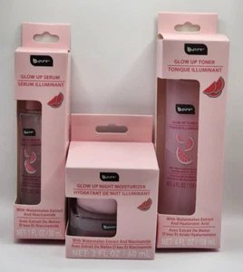 Set of 3 - B Pure Glow Up Toner, Serum & Night Moisturizer Watermelon - Picture 1 of 1