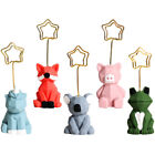 5 Animal Table Number Holders for Wedding/Party/Office
