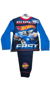 Jungen Original Hot Wheels Pyjama Nachtwäsche Autos Hotwheels Pyjama 3-8 Jahre - Bild 1 von 6