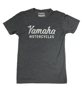 YAMAHA TEE-ESTLS MTCYSCRIPT T-SHIRT, BLK Size: Small PN #VDF-20TES-BK-SM / #M752 - Picture 1 of 2