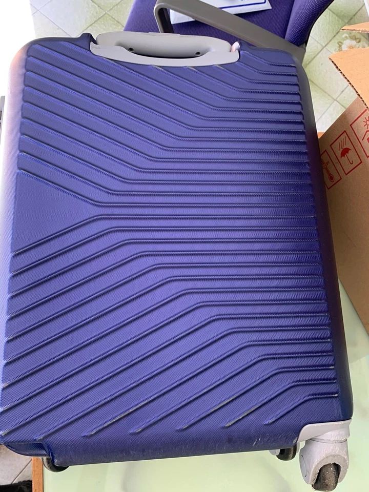 TROLLEY COVERI you young, , bagaglio a mano  - *******    CON UNA RUOTA MANCANTE - Immagine 1 di 4