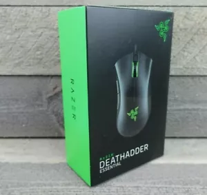 Razer DeathAdder Essential Wired Gaming Mouse - RZ01-02540100-R3U1 - NEW SEALED! - Picture 1 of 8