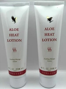 2er Pack Forever Living Aloe Heat Lotion (118ml) mit langem Ablauf Bestpreis | - Bild 1 von 5