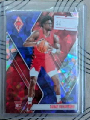 2023-24 Panini Phoenix - Rookies Blue Ice #298 Scoot Henderson (RC) - Image 1 of 2