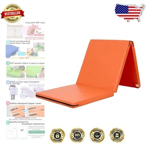 Lightweight 71"x24" Exercise Mat - Perfect for Play, Stretch & Strength Training - Picture 1 of 9