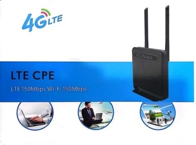 Refurbished - GTEN 4G LTE Cellular Modem WLAN Router Portable Model C4R400 - Bild 1 von 3