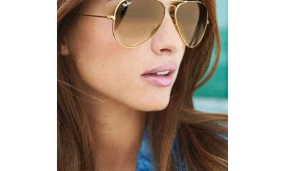 Gafas de sol AViATOR, lente MARRÓN CLARO DEGRADADO, RB3025 001/51 -RAY BAN estándar Foto 1 de 4