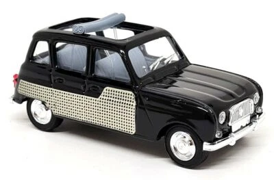 Solido 1/43 - Renault 4L 1964 Black diecast model car - Image 1 of 4
