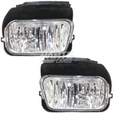 Новые противотуманные фары в сборе передние левые и правые подходят для Chevrolet Avalanche 1500 2002-2006 годов выпуска - Изображение 1 из 4