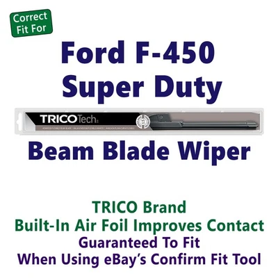 Wiper Blade (Qty 1) Beam fits 2000-2008 Ford F-450 Super Duty - 19200 Foto 1 de 4