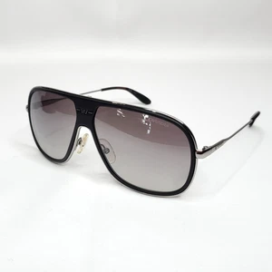 Carerra Sunglasses Mens Black Silver Tone Gray Lenses 88/S ZA1/C 62 12 140 4-1 - Picture 1 of 8