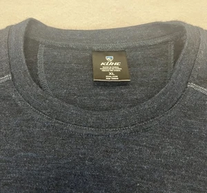 Camisa Kuhl Para Hombres XL Azul Marino Skar Crew Camisa Lana Merino Capa Base Estilo 3080 - Imagen 1 de 7