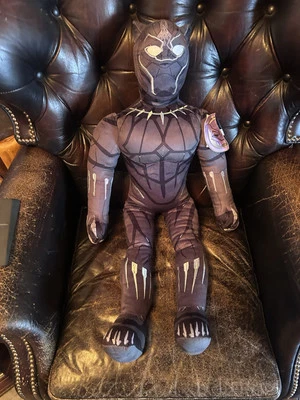 Marvel Avengers Black Panther Large Jumbo Rare Plush New With Tags - Image 1 of 4