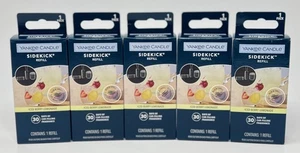 5 CANDELE YANKEE BACCHE GHIACCIATE LIMONATA SIDEKICK RICARICA AUTO CIONDOLO VISIERA DI VENTILAZIONE CLIP - Foto 1 di 6