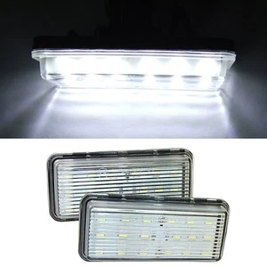 2x LED Number License Plate Light For Toyota Land Cruiser J100 J120 Prado J200 - Picture 1 of 7