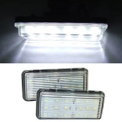 2x LED Number License Plate Light For Toyota Land Cruiser J100 J120 Prado J200 - Image 1 of 4