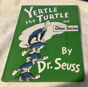 1986 Yertle The Turtle and Other Stories by Dr. Seuss Grolier Book Club Edition  - Picture 1 of 4