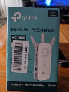TP-LINK AC1900 Wi-Fi Dual Band Range Extender - RE550 New In Box! - Picture 1 of 4