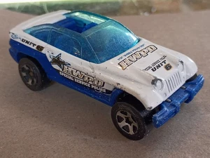 Hot Wheels JEEPSTER HWPD Blue White Special Service Unit - Picture 1 of 6