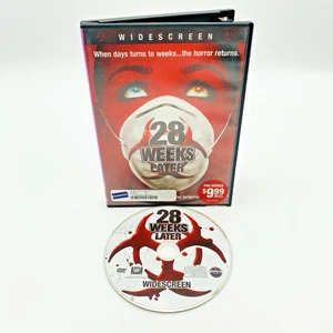 28 Weeks Later (DVD) Widescreen Horror - Jeremy Renner & Rose Byrne -Blockbuster - Bild 1 von 9