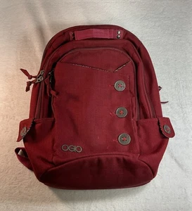 Ogio Rucksack Raspberry Soho Melrose 17" Laptoptasche gestreift innen gepolstert - Bild 1 von 14