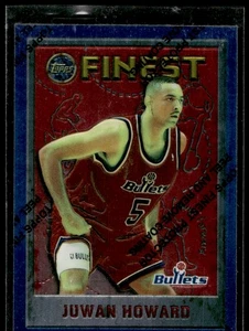 1996 Topps Finest Juwan Howard #224 Washington Bullets - Picture 1 of 2