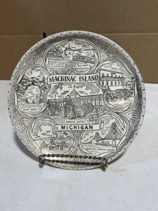 Vintage 7” Souvenir State Plate MICHIGAN - Picture 1 of 4
