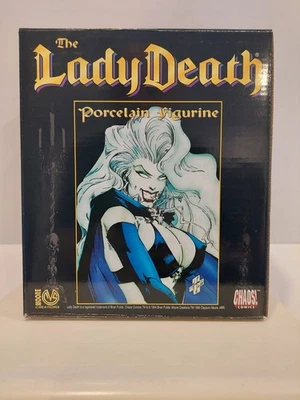 Figura de porcelana "La dama de la muerte" de Chaos Comics (1994) ¡Edición limitada! Caja abierta Foto 1 de 4