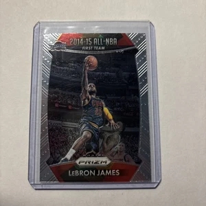 2015-16 PANINI PRIZM #375 LEBRON JAMES ALL-NBA FIRST TEAM - Picture 1 of 2