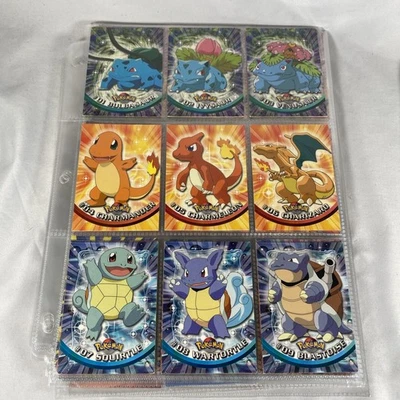 1999 Topps Pokemon TV Animation Series 1 Near Complete Set 90 Card Lot + Holos - Image 1 of 4