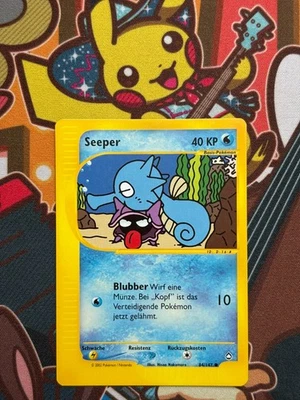 Seeper 84/147 Aquapolis deutsch Pokemon Karten NM - Bild 1 von 2