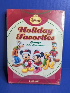 Disney Holiday Favorites Songs of the Season 2 Disc set Mickey Minnie Donald New - Picture 1 of 2