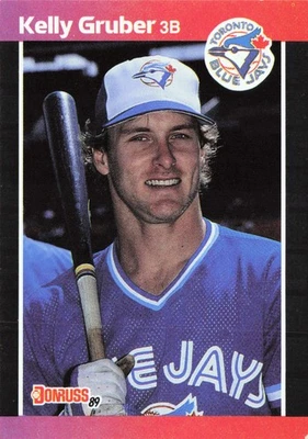 1989 Leaf Donruss Baseball #113 Kelly Gruber - Image 1 of 3