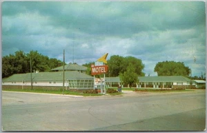 Columbus, Nebraska Postkarte "XL MOTEL" Roadside Chrome / 1962 Cancel - Bild 1 von 2