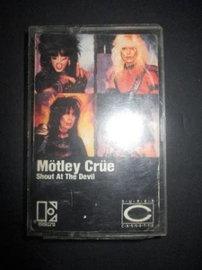 motley crue shout at the devil Casette 1983 original - Picture 1 of 3