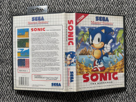 Master System SONIC THE HEDGEHOG Game REGION FREE PAL ((Works in US))