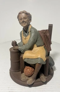 1985 Tom Clark Figurine RACHEL Woman Churning Edition #50 - Picture 1 of 6