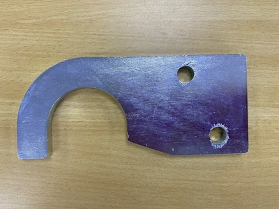 ALUMINIUM SCAFFOLD REPLACEMENT PLATFORM DECK HOOK (to fit 3x1 RHS) - Image 1 of 4