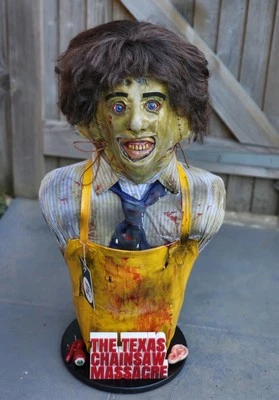 1:1 Bust of Leatherface  from The Texas Chainsaw Massacre 1974 (DELUXE VERSION) - Image 1 of 4