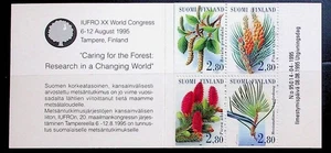 FINLAND Sc 966-69 NH BOOKLET OF 1995 - TREES - (FMJ25) - Picture 1 of 1