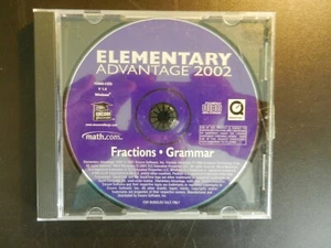 2002 Elementary Advantage 2002 *FRACTIONS & GRAMMAR* used CD-ROM. - Picture 1 of 1