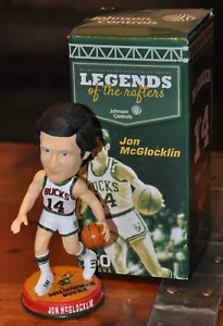 Jon McGlocklin bobblehead NEW in box NBA 2017 Milwaukee Bucks Legends - Picture 1 of 3