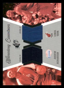 2003-04 SPx Winning Materials Combos #WC25 Quentin Richardson/Lamar Odom - Picture 1 of 2