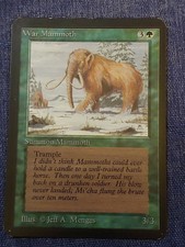 MTG x1 Alpha WAR MAMMOTH see pics Fazmataztical_dragon