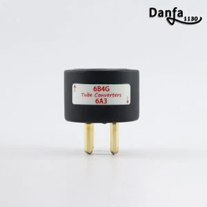 One Gold plated 6B4G TO 6A3 Vacuum tube convert socket - Picture 1 of 11