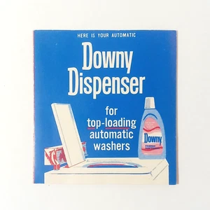 Dispensador suavizante de tela suave instrucciones vintage 1964 folleto - Imagen 1 de 6