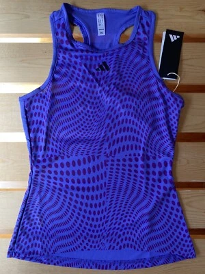 Camiseta sin mangas Adidas para mujer con gráfico de tenis púrpura talla XS nueva Foto 1 de 4