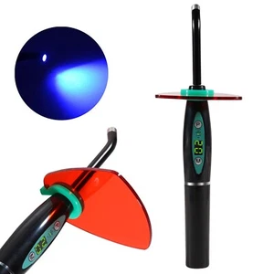 Dental Wireless Cordless LED Cure Curing Light Lamp 2000mW 5W Resin Cure Black - Picture 1 of 22