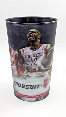 老式休斯顿火箭队塑料饮用马克杯7英寸 — 第 1/4 张图片