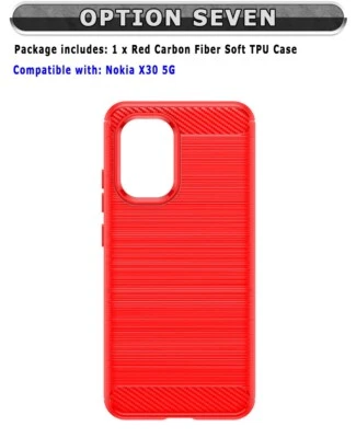 High Responsivity Tempered Glass Screen Protector Soft Cover Case f Nokia X30 5G - Image 1 of 4